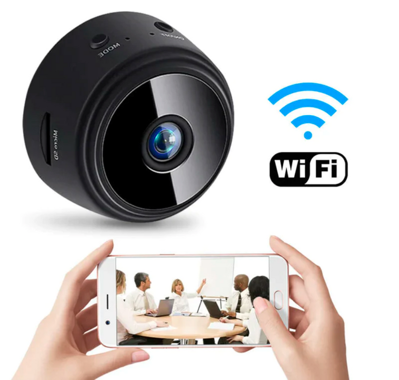 Mini Câmera Espiã Wifi HD Sem fio